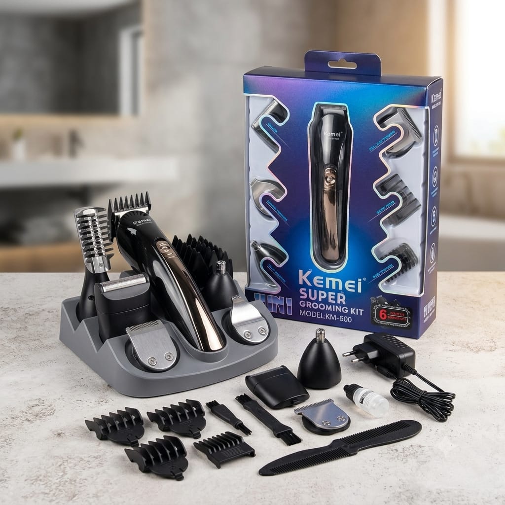 Kemei KM-600 11 in 1 Multi Grooming Kit - Image 5