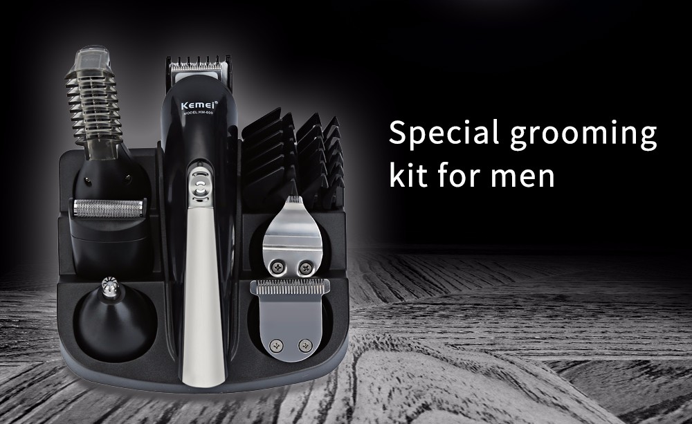 Kemei KM-600 11 in 1 Multi Grooming Kit - Image 4