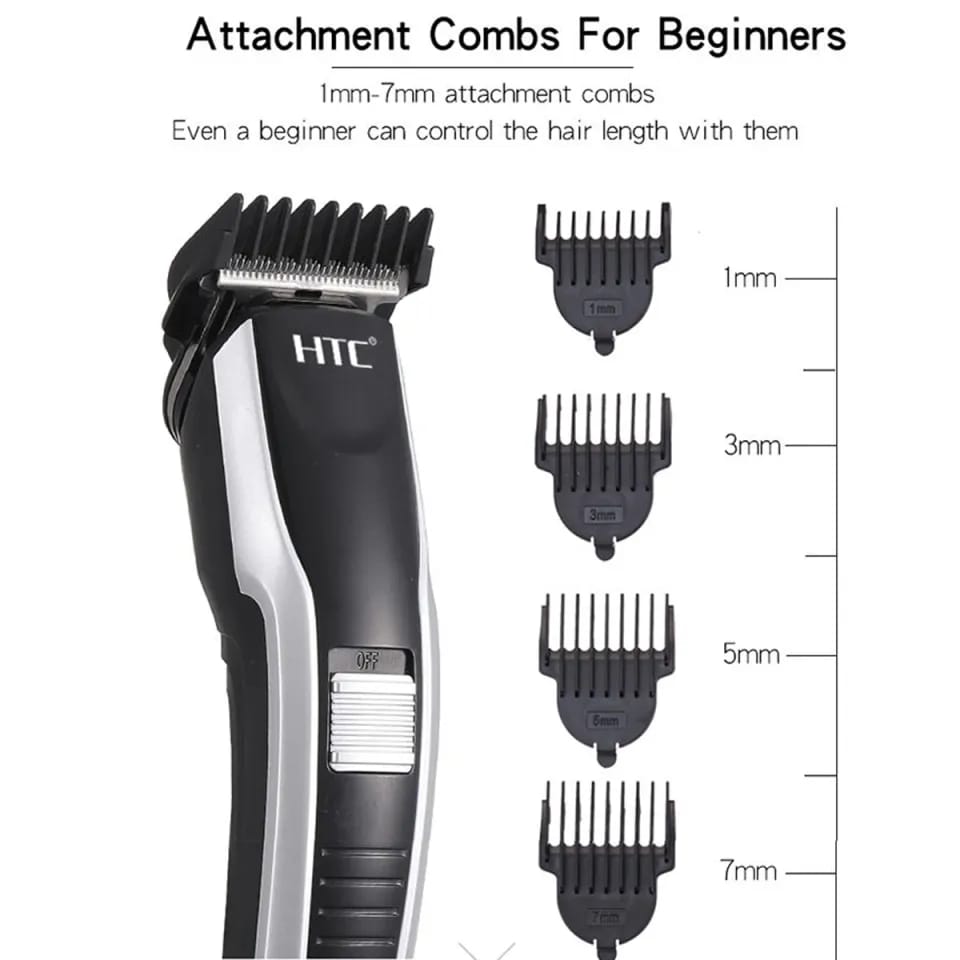 HTC AT-538 Rechargeable Hair & Beard Trimmer