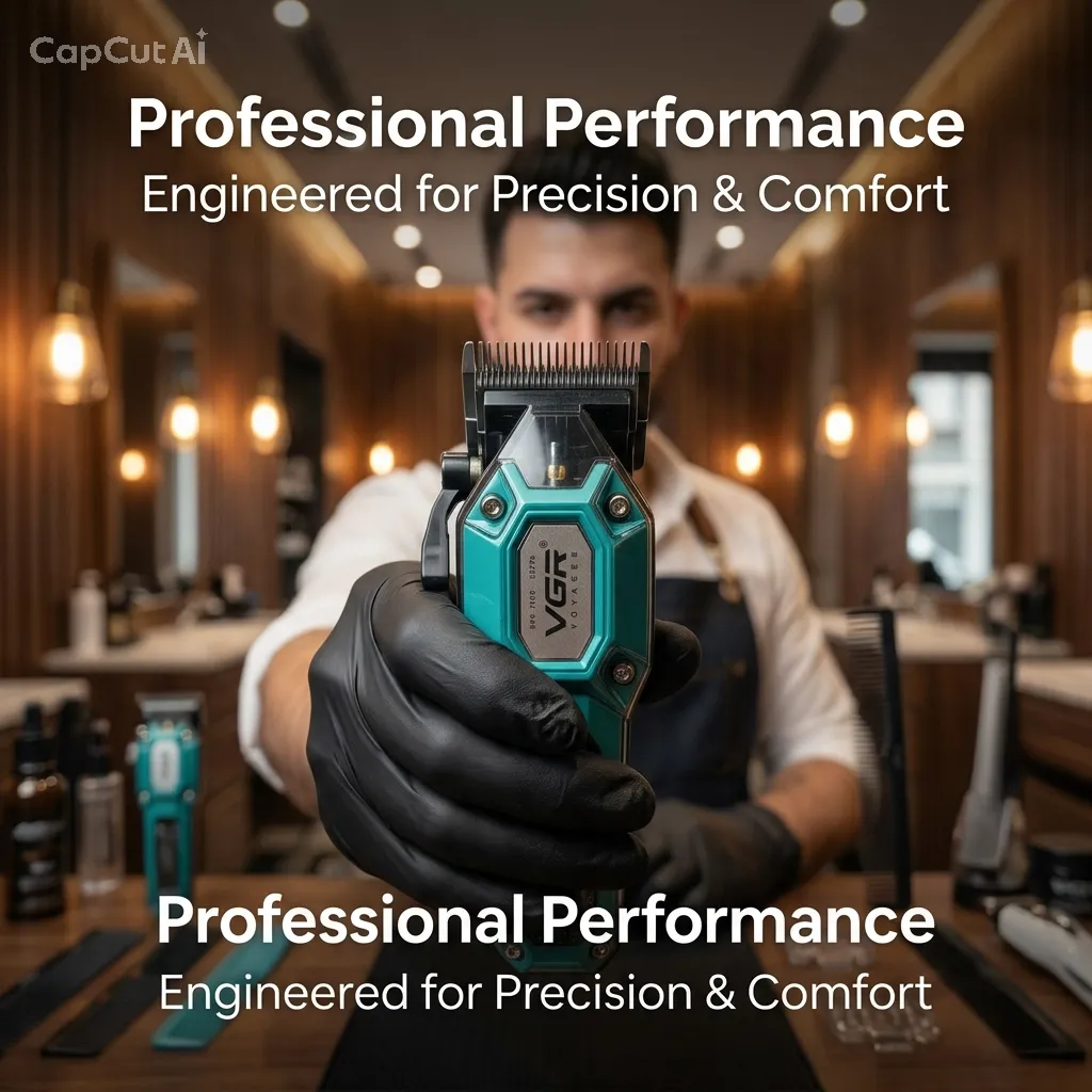 VGR V-600 Professional Hair Clipper - Image 5