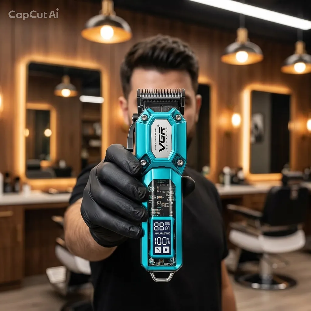 VGR V-600 Professional Hair Clipper - Image 4