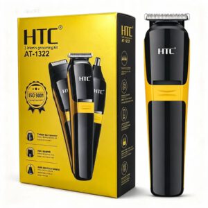 HTC AT-1322 3-in-1 Men's Grooming Kit & Cordless Trimmer